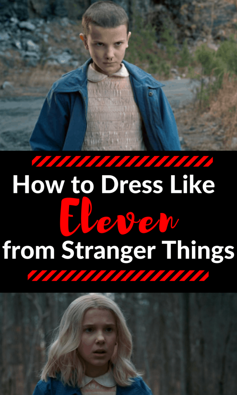 Halloween Costume: Eleven from Stranger Things